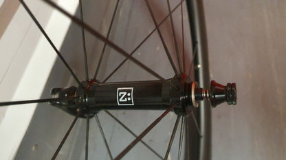 Zed 38mm Carbon Road Rim Brake Wheelset Clincher - Light - Continental tyres