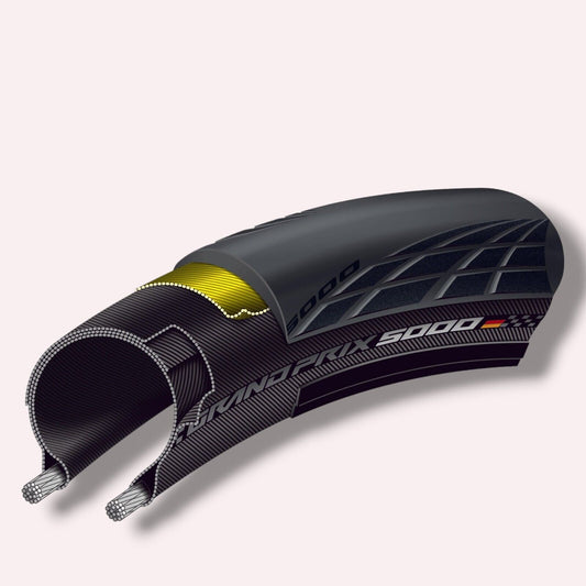 Continental Grand Prix 5000 All Season TR Tyre 700 x 28, Black / Cream (700x28c)