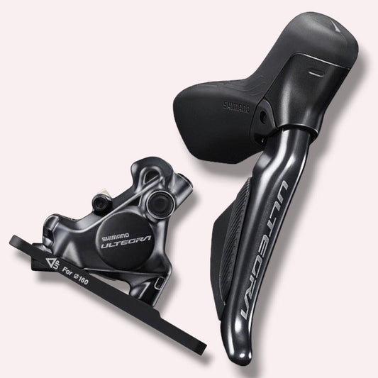 Shimano ST-R8170 Right Front Disc Di2 STI Shifter With Prebled BR-R8170 Caliper