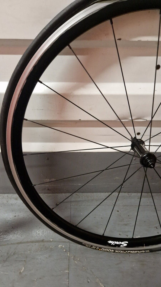 SCRIBE RACE ALLOY WHEELSET, SHIMANO AND XDR FREEHUB, RIM BRAKE  (1,454g)