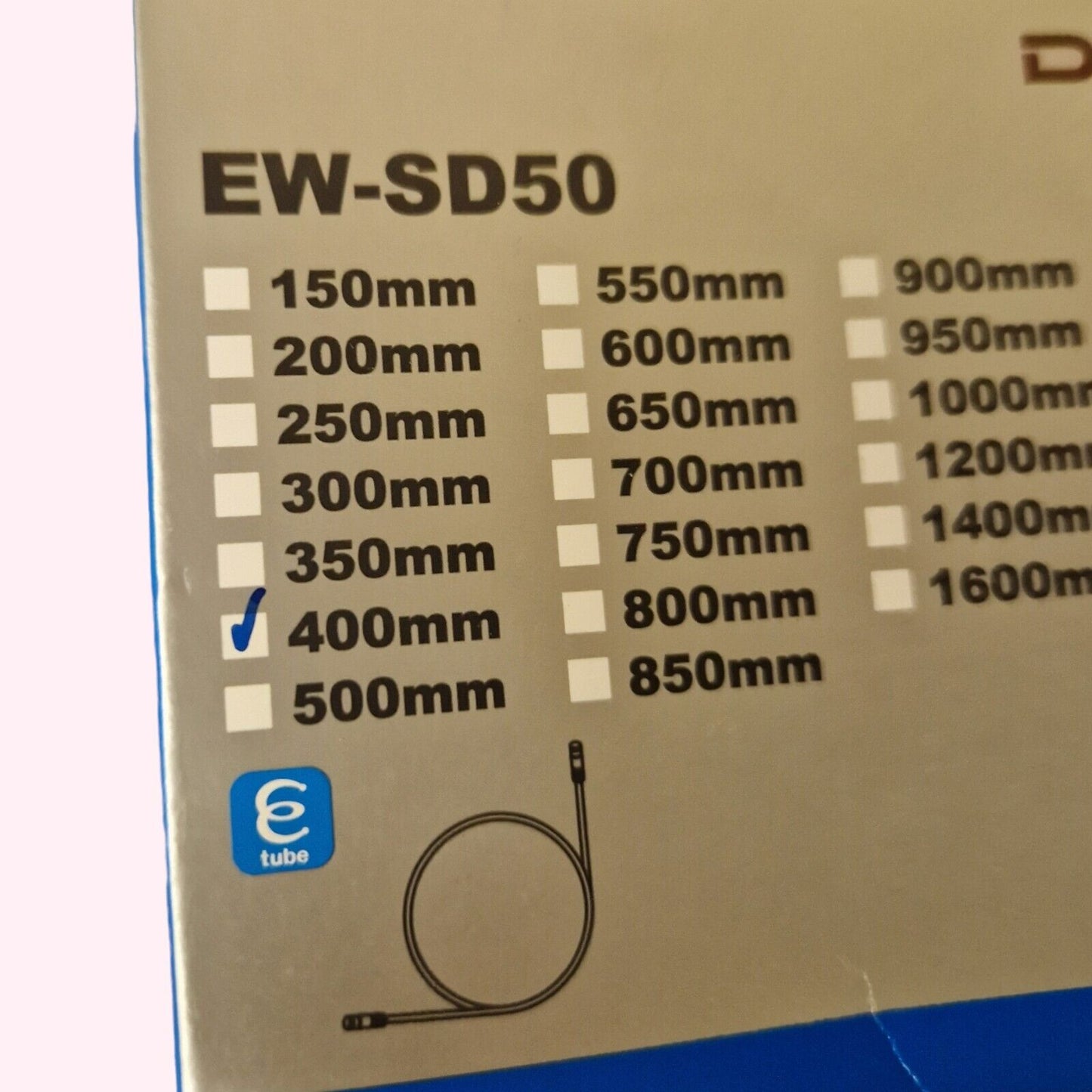 Shimano EW-SD50 E-tube Di2 Electric Wire - 350mm