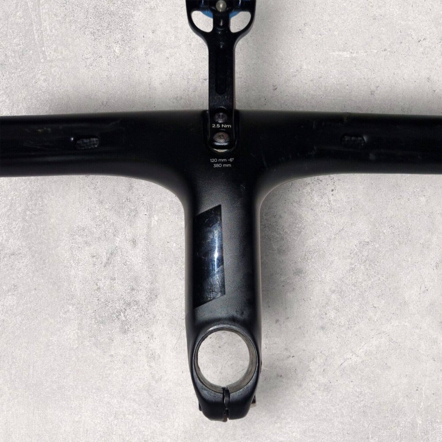 Black Inc Integrated Carbon Handlebar 380mm X 120mm With MOUNT - RRP £665