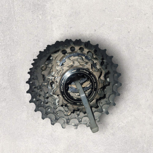 Shimano Dura-Ace CS-R9100 11-28T 11 Speed Road Bike Cassette - Light