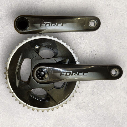 SRAM Force AXS D1 DUB Carbon Road Bike Crank Crankset Chainset - 48/35T - 170mm