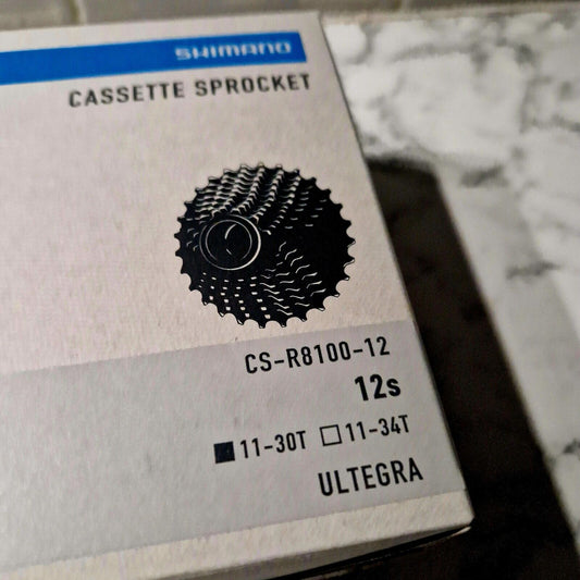 Shimano Ultegra CS-R8100 12-Speed Cassette 11-30 New - Other Sizes Available